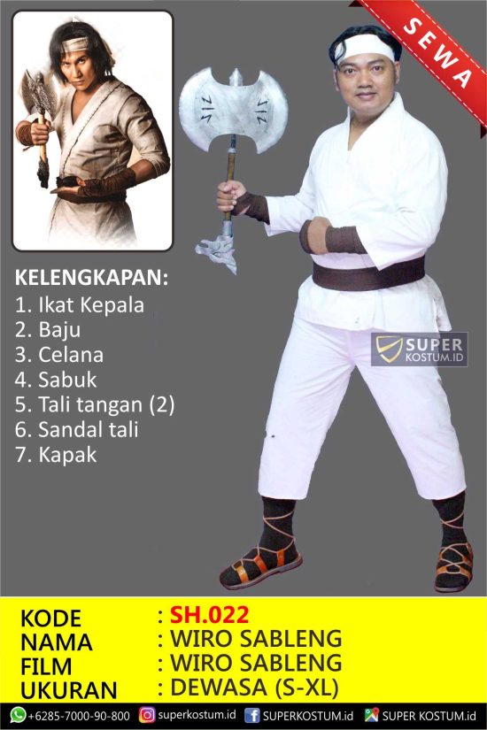 SH.022 Wiro Sableng - Stok: 1 jumbo