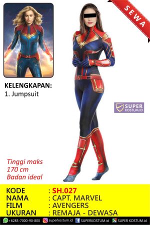 SH.027 Capt. Marvel - Stok: 1