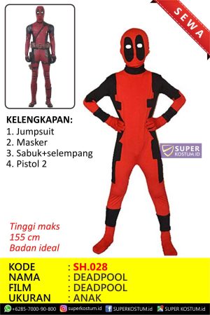 SH.028 Deadpool - Stok: 1