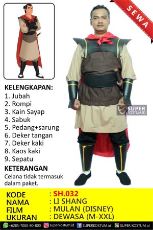 SH.032 Li Shang - Stok: 1