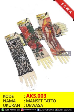 AKS.003 Manset Tatto - Stok: 2