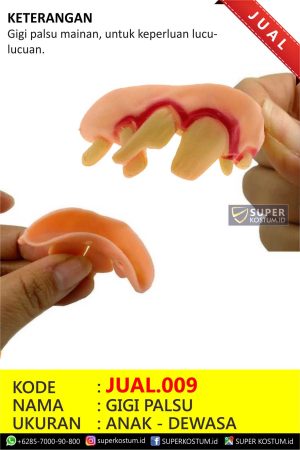 Gigi Palsu - Stok: 2