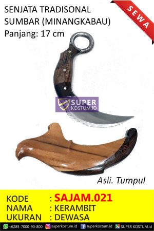 Pisau Kerambit - Stok: 1