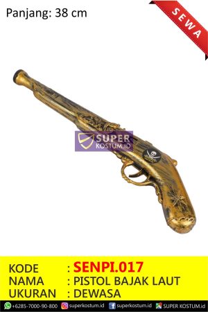 Pistol Bajak Laut - Stok: 4