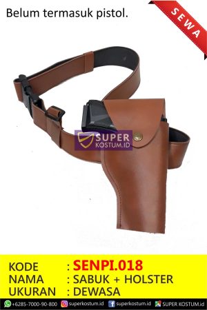 Sabuk dan Holster - Stok: 3