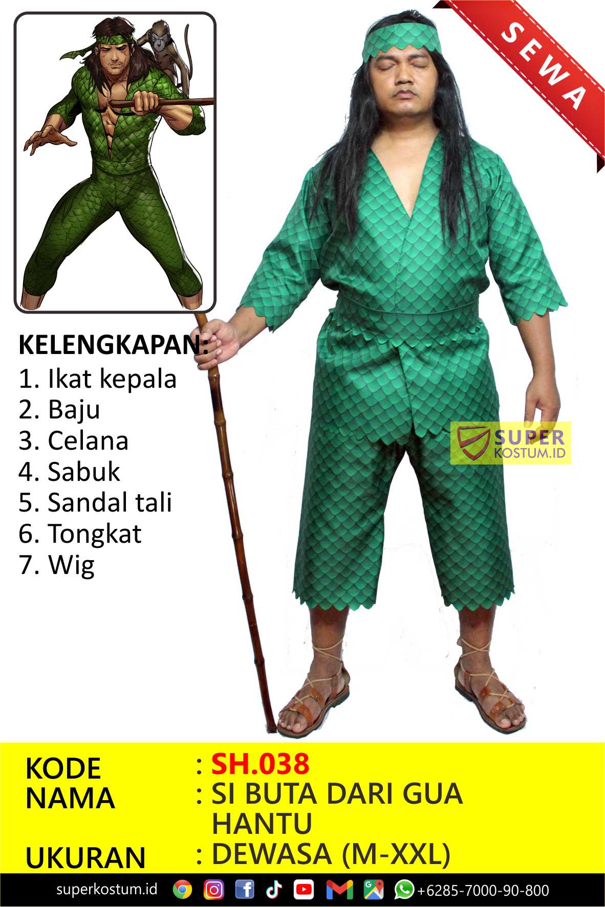 SH.038 Si Buta Dari Gua Hantu - Stok: 1