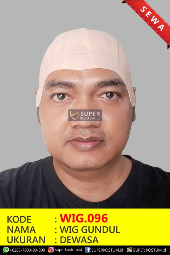 WIG.096 Gundul - Stok: 1