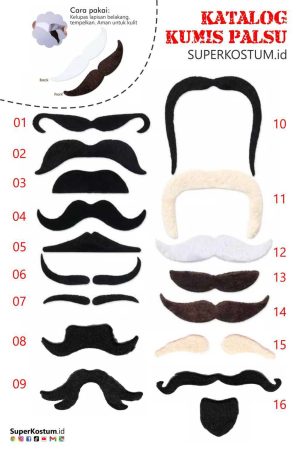 Kumis Palsu - Stok: 10