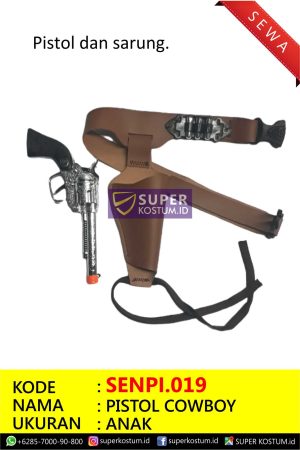 SENPI.019 Pistol Cowboy Anak - Stok: 5