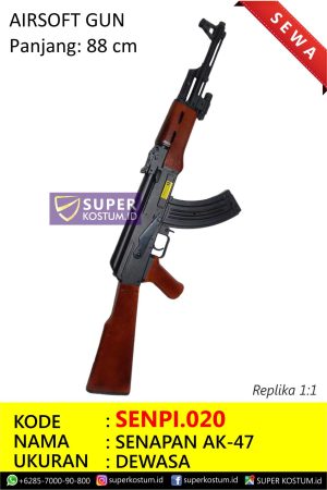 Senapan Ak-47 - Stok: 3