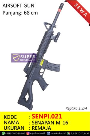 Senapan M-16 - Stok: 1