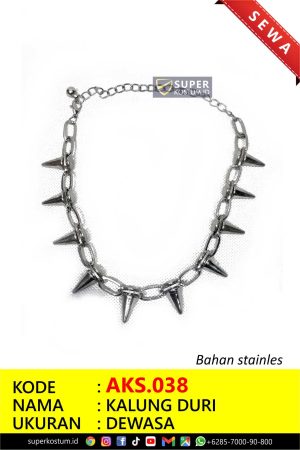AKS.038 Kalung Duri - Stok: 1