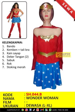 SH.044.B Wonder Woman - Stok: 1