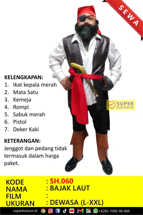 SH.060 Bajak Laut - Stok: 1