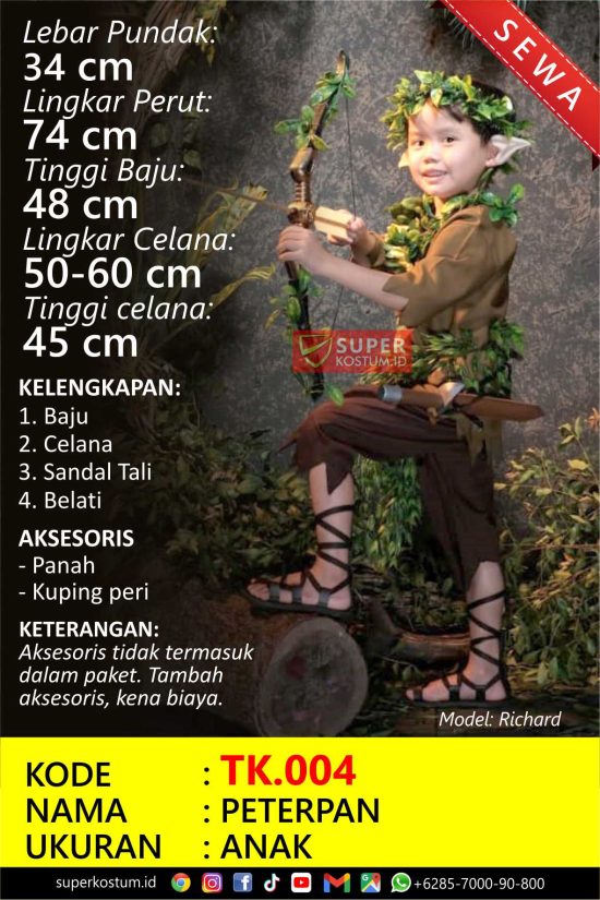 TK.004 Peterpan - Stok: 1