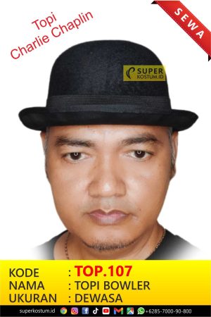 TOP.107 Topi Bowler - Stok: 1