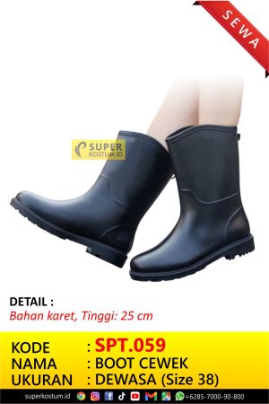 SPT.059 Sepatu Boot - Stok: 2