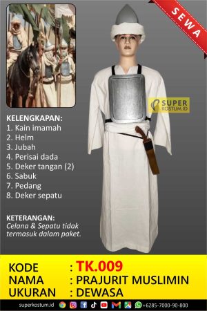 TK.009 Prajurit Muslimin - Stok: 1