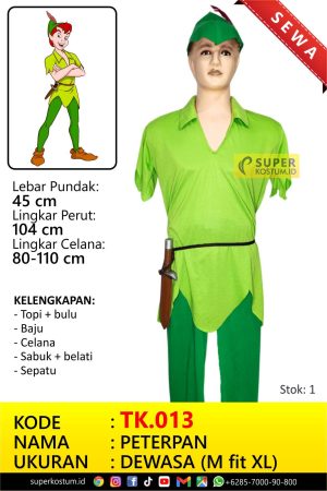 TK.013 Peterpan Disney - Stok: 1