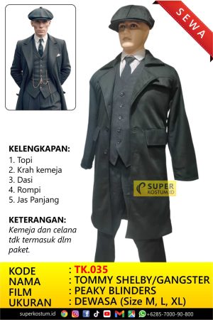 TK.035 Peaky Blinders - Stok: 3